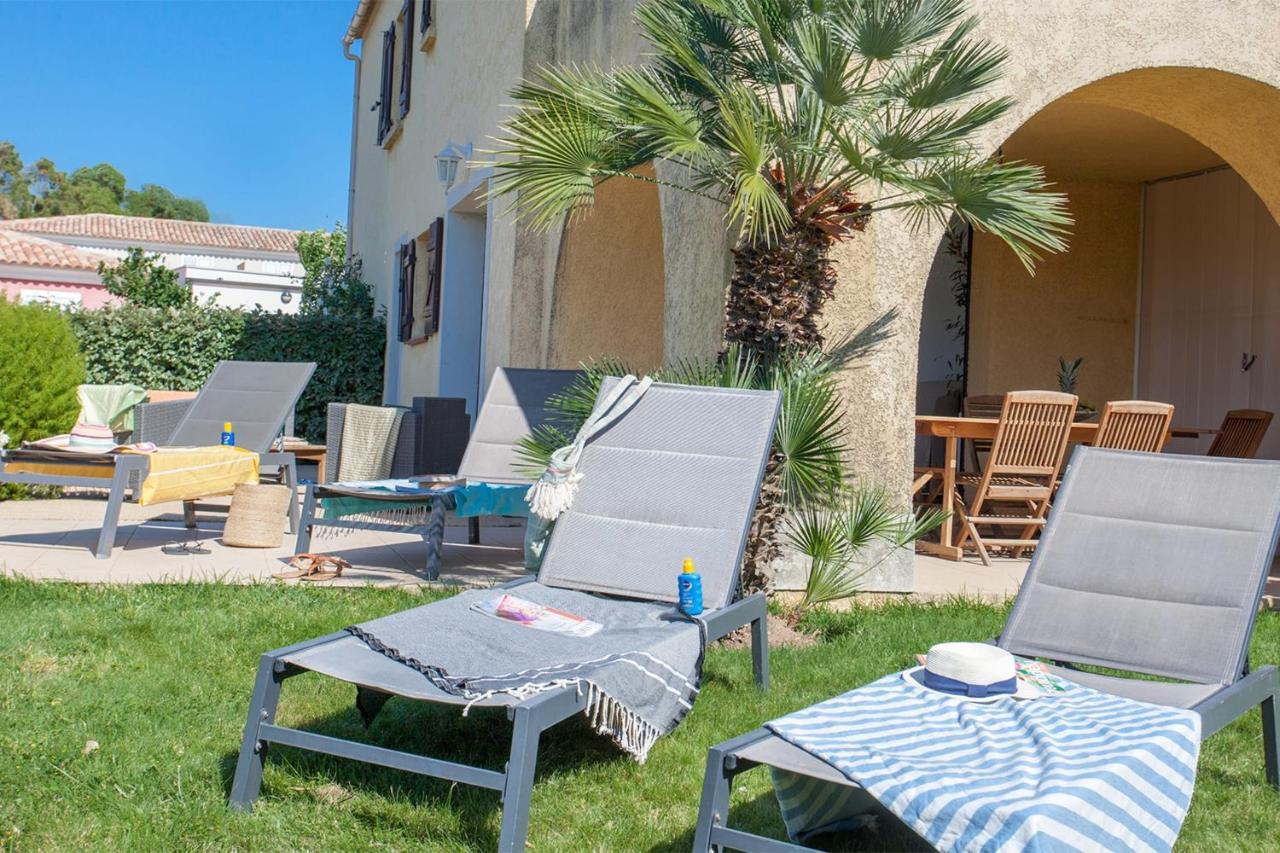 location de vacances Olivier jardin privatif et piscine chauffée partagée Calvi  Extérieur photo