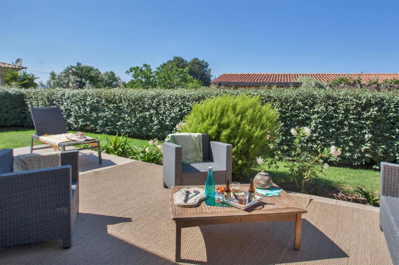 location de vacances Olivier jardin privatif et piscine chauffée partagée Calvi  Extérieur photo